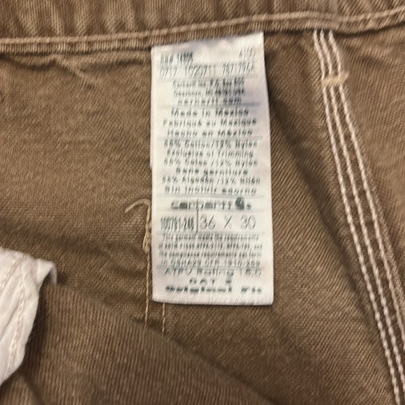 Mens Carhartt flame resistant cargo pants.  Size 36X30 - Picture 4 of 6